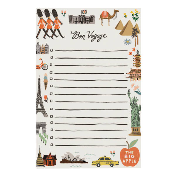 Notizblock Checkliste