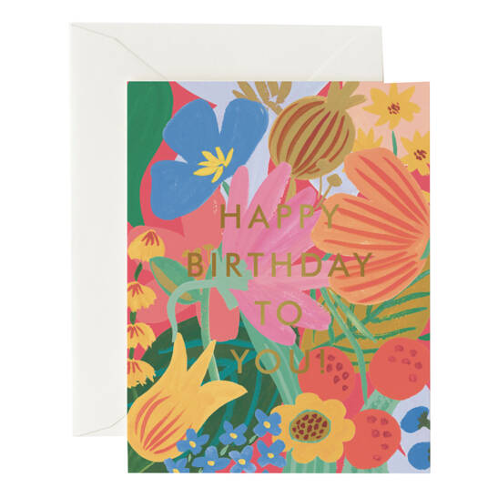 Karte Happy Birthday