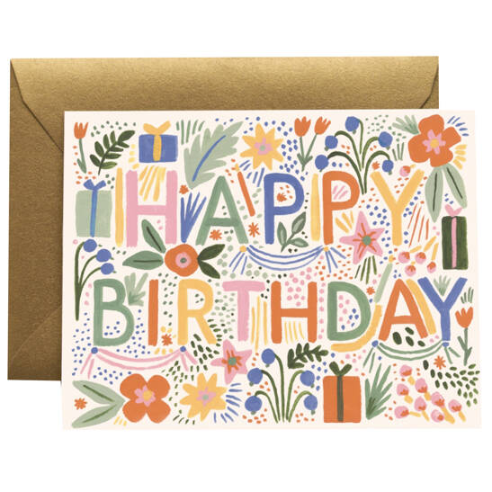 Karte Happy Birthday