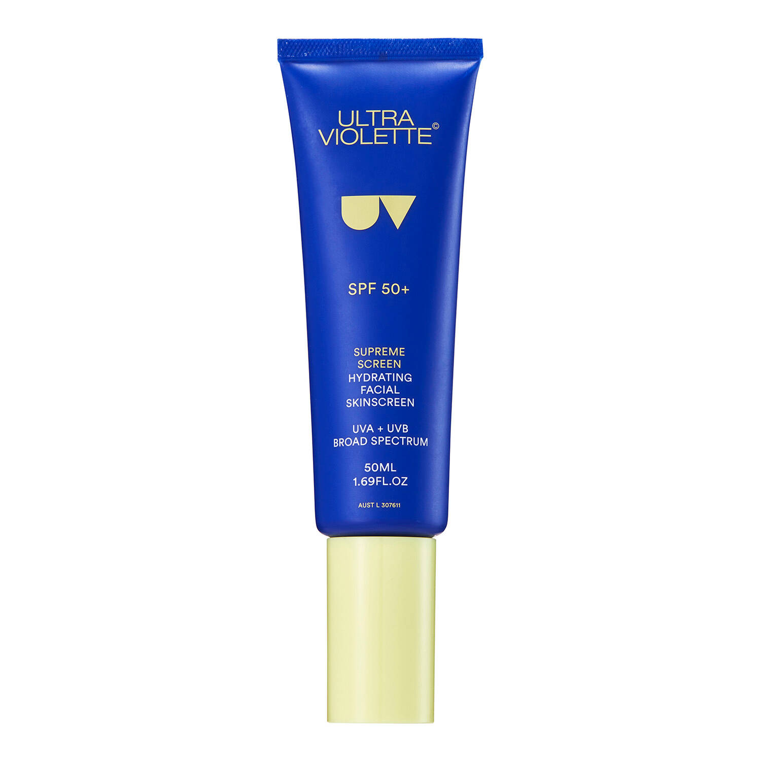 Ultra Violette Supreme Screen Hydrating Facial Skinscreen SPF 50+ (weiss | 50 ml) Beauty, Gesicht, Sonnenpflege, Sonnenschutz