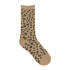 Fine Wool Leopard Pattern Socke