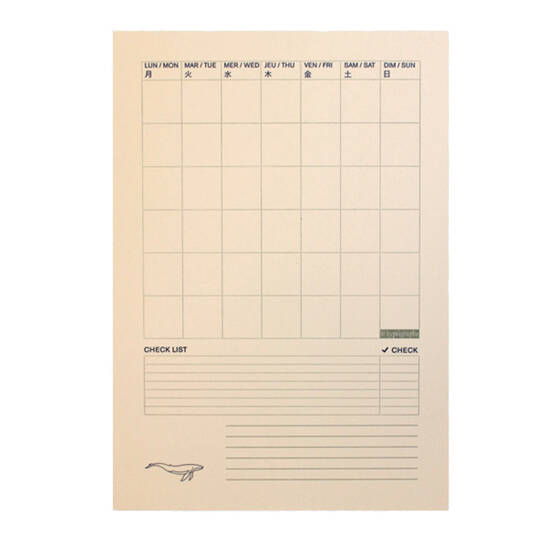 Monatskalender Dreisprachig