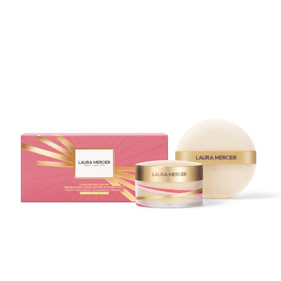 Translucent Loose Setting Power & Puff Honey