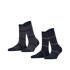 Fine Stripe Socke 2P