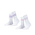 Tennis Stripe Socke 2P