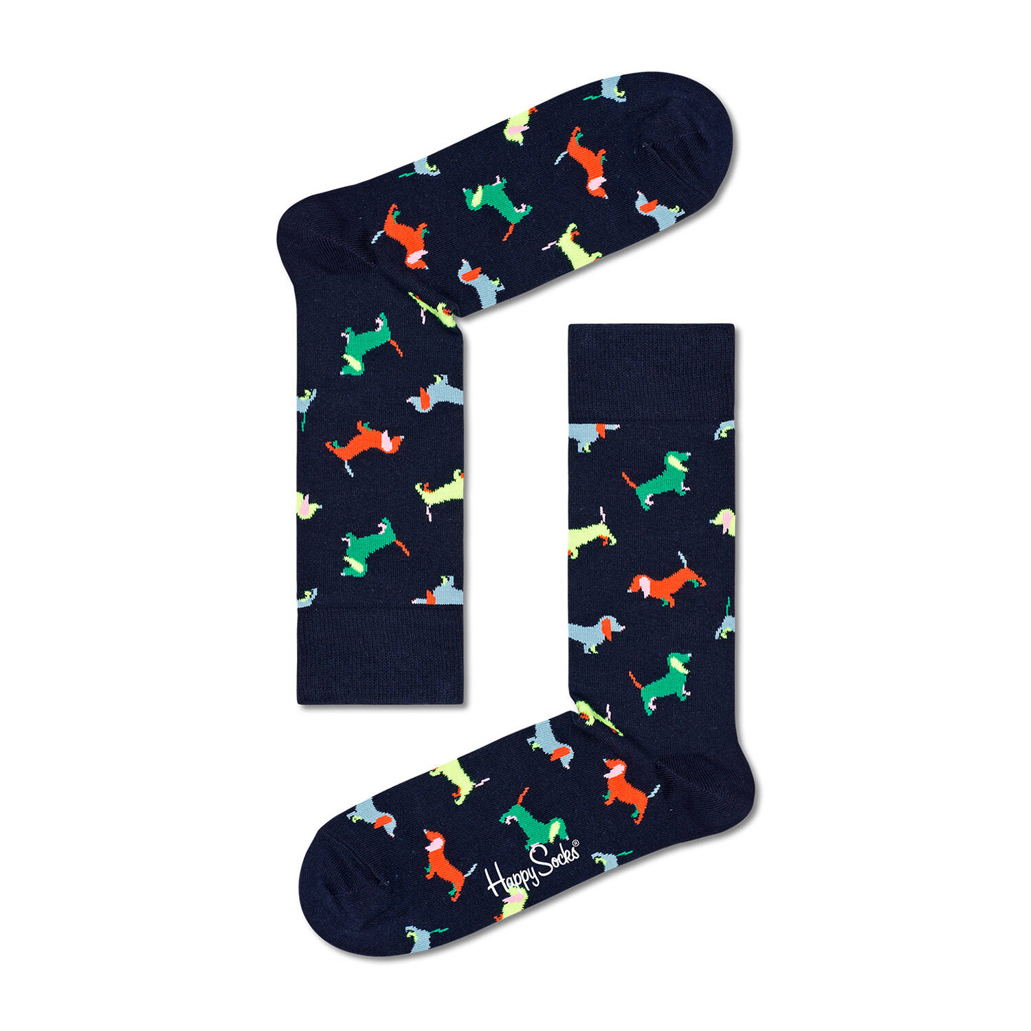 Happy Socks Puppy Love Socke (blau | 36-40) Socks, Für Herren
