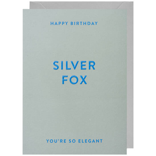 Karte Silver Fox