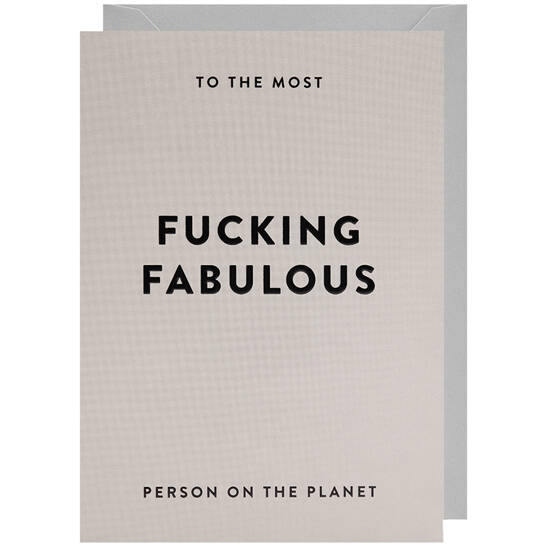 Karte Fucking Fabulous