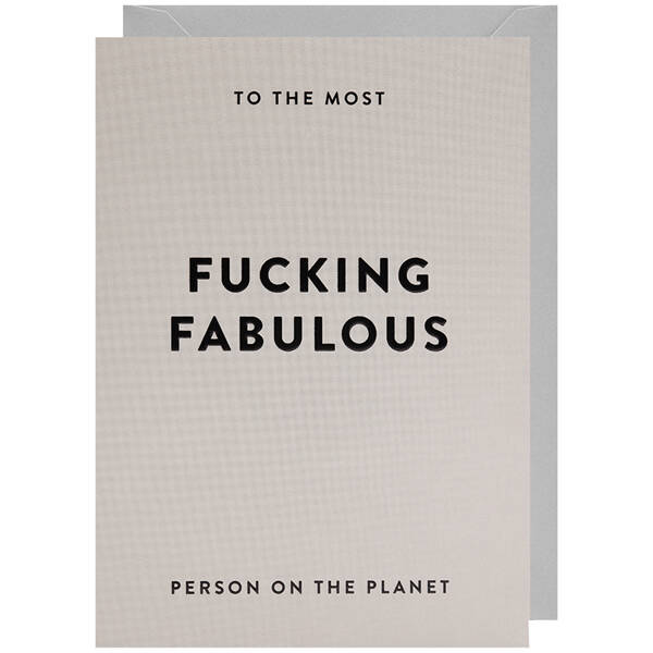 Karte Fucking Fabulous