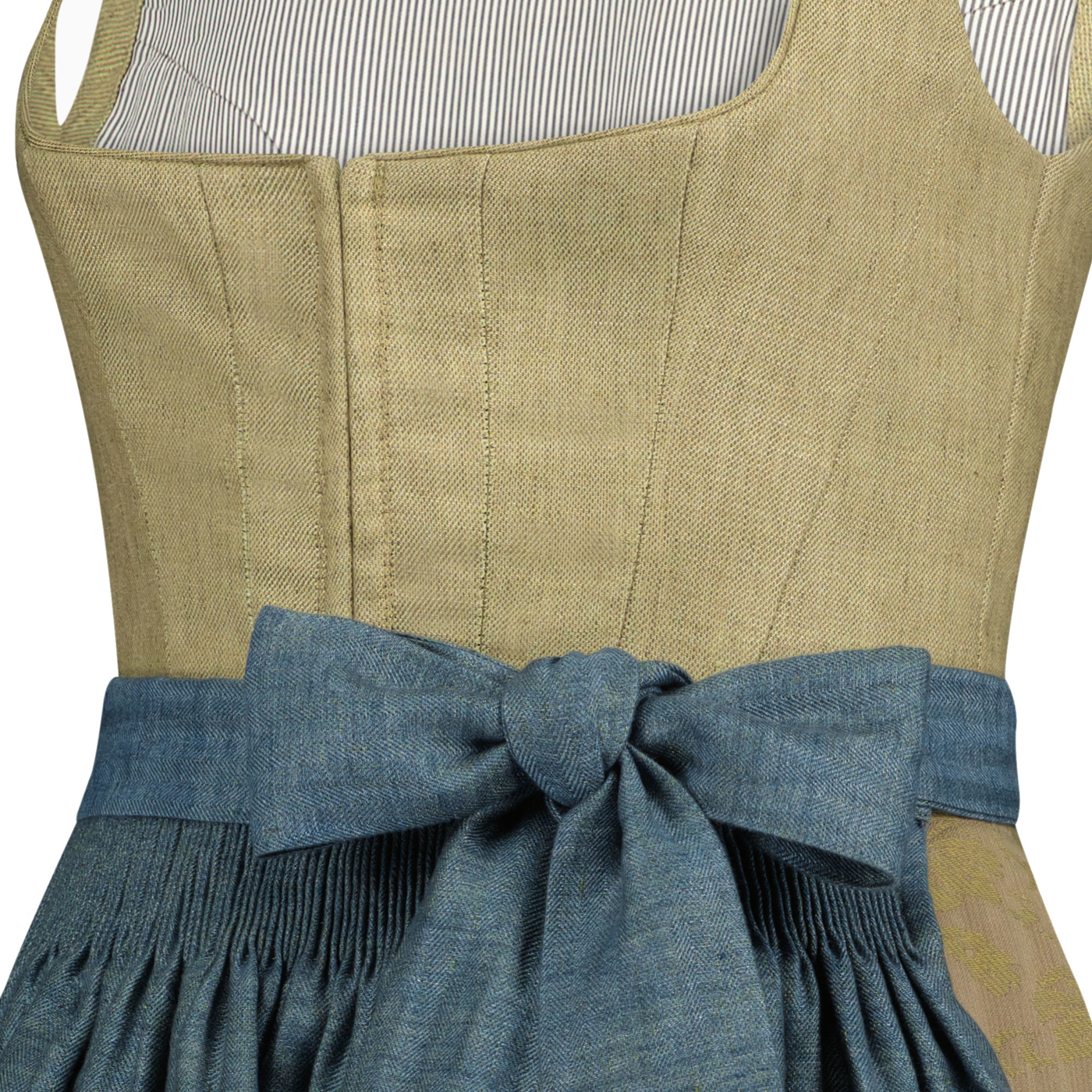 Goxozzy Dirndl Voor Dames, Dirndl Dames Midi,Midi-Jurk, Klassieke En Elegante Jurken Die Traditionele Vrouwelijkheid Weerspiegelen (DE/NL/SE/PL, Numeriek, 38, Regular, Regular, 60CM, Groen