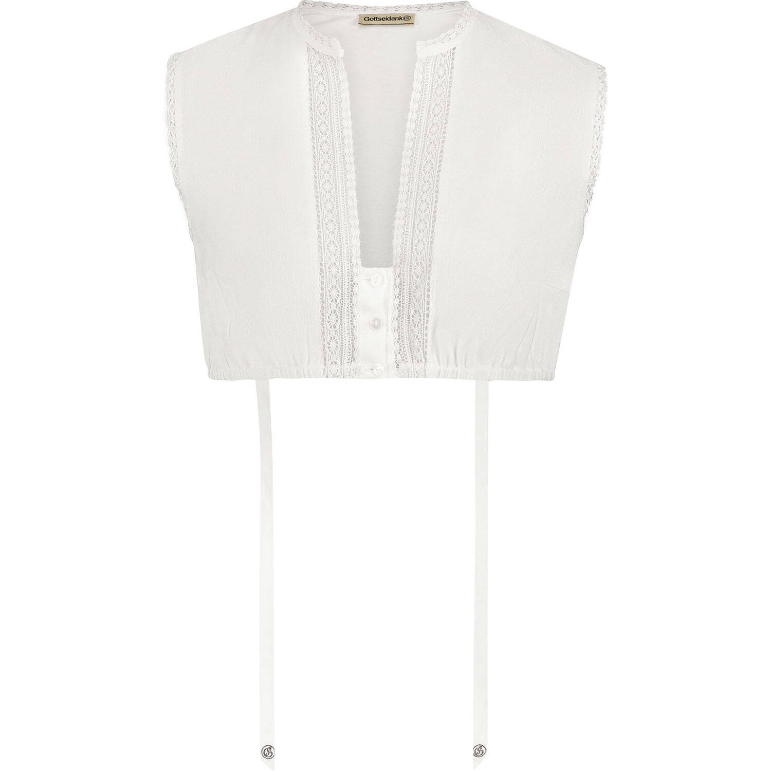 Gottseidank Dirndlbluse Romy (weiss | 34)