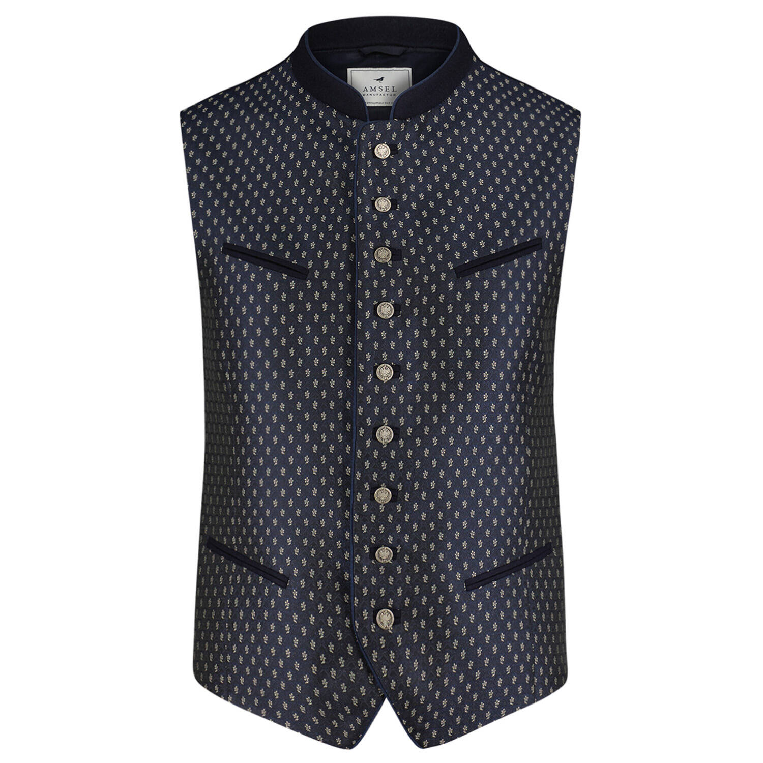 Amsel Trachtenweste Linus (blau | 46)