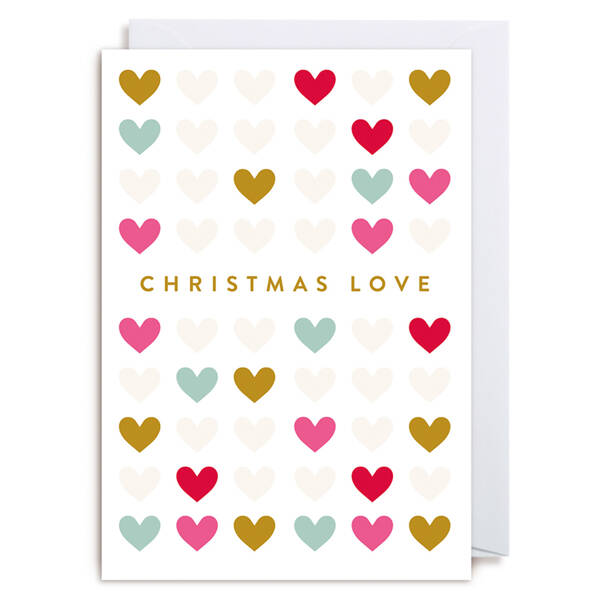 Weihnachtskarte Christmas Love