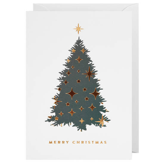 Weihnachtskarte Merry Christmas