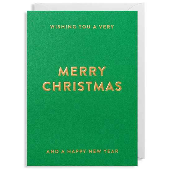 Weihnachtskarte Merry Christmas