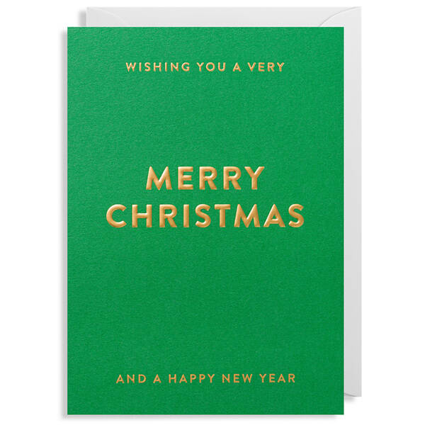 Weihnachtskarte Merry Christmas
