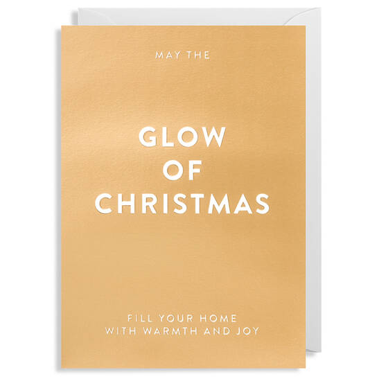 Weihnachtskarte Glow Of Christmas