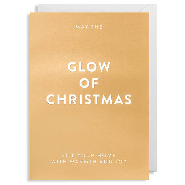 Weihnachtskarte Glow Of Christmas