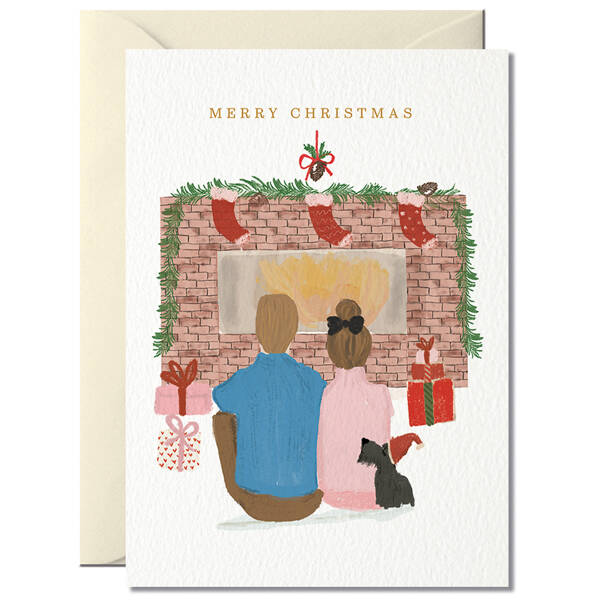 Weihnachtskarte Merry Christmas