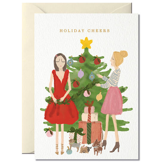 Weihnachtskarte Holiday Cheers