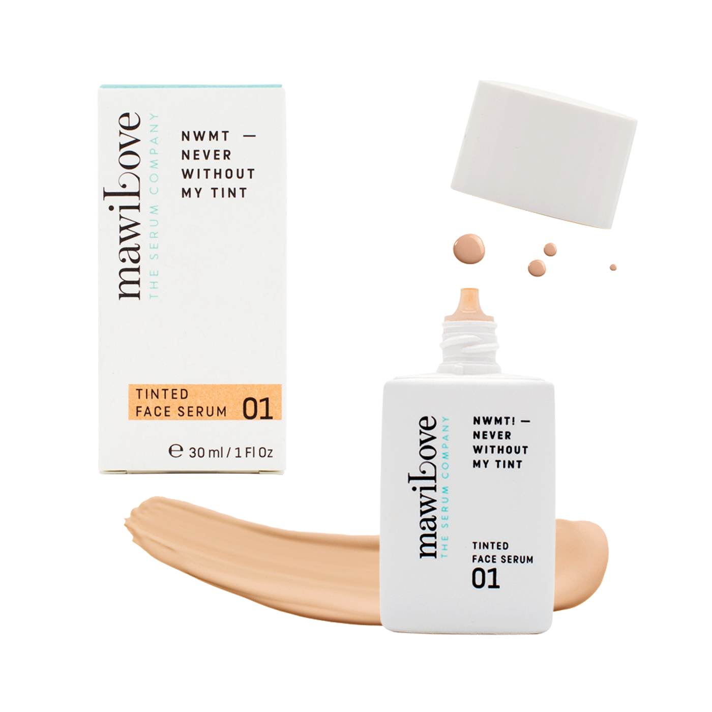 NWMT! Tinted Face Serum 01 von MawiLove online bestellen bei