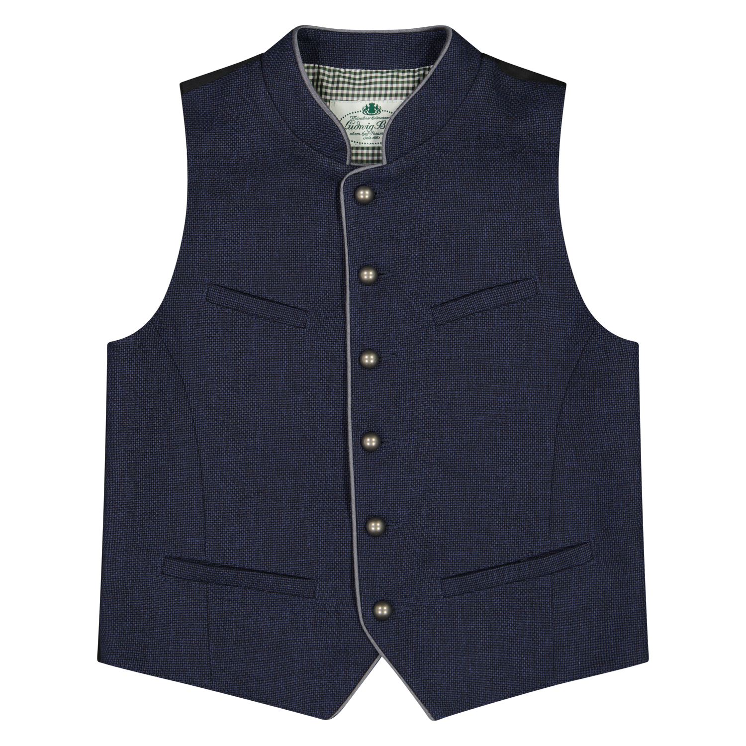 Heimatwerk Ludwig Beck Jungs Trachtenweste Baldi (blau | 104) Kinder, Kinder-Bekleidung, Kinder-Trachten, Jungen