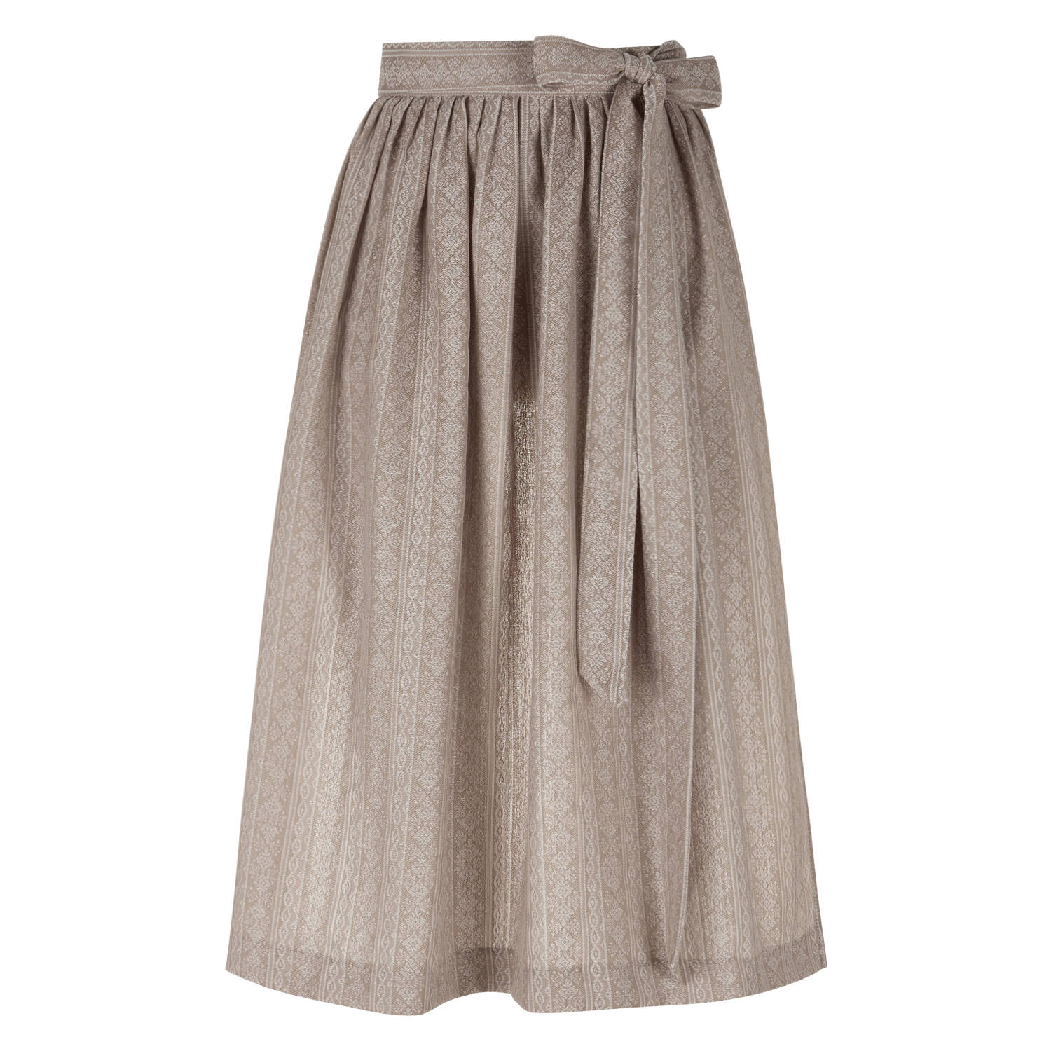 Heimatwerk Ludwig Beck Dirndlschürze Wolle/Baumwolle 70cm (beige | M)