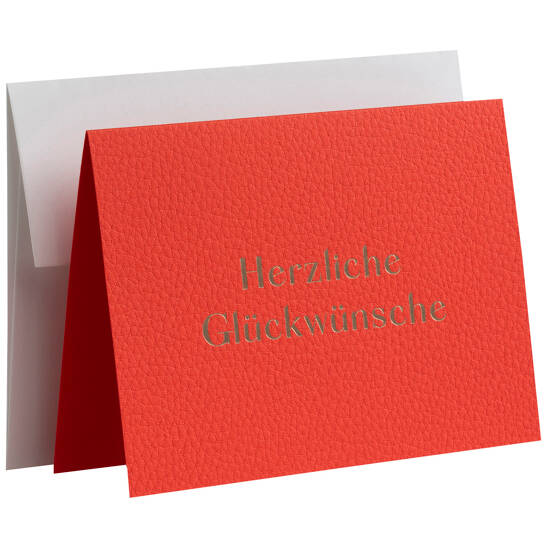 Karte Heather - Herzliche Glückwünsche