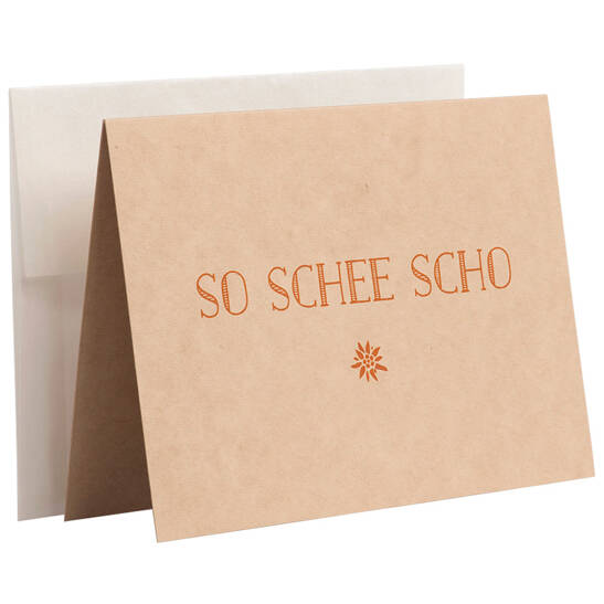 Karte Bavaria - So schnee scho