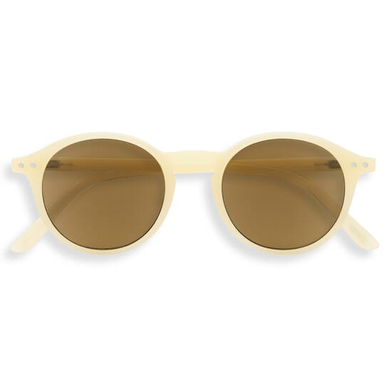Sonnenbrille #D Glossy Ivory +1.00