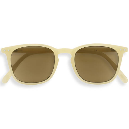 Sonnenbrille #E Glossy Ivory +1.00