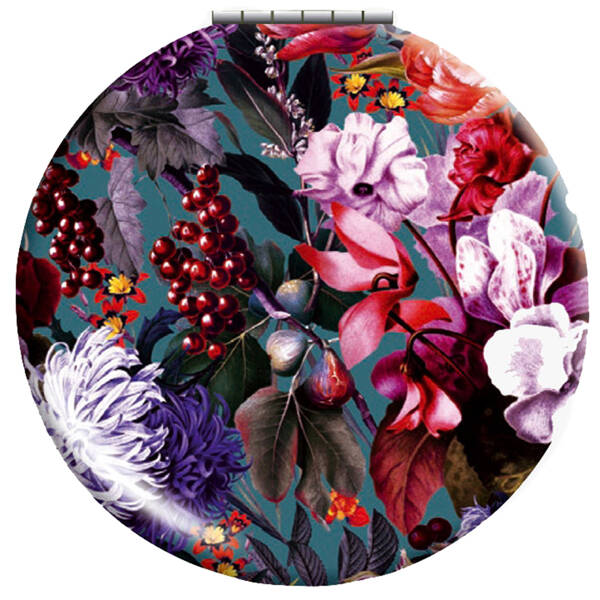 Klappspiegel Blumenbouquet