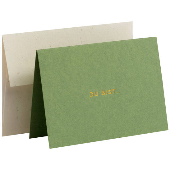 Karte Little Color Notes - Du bist