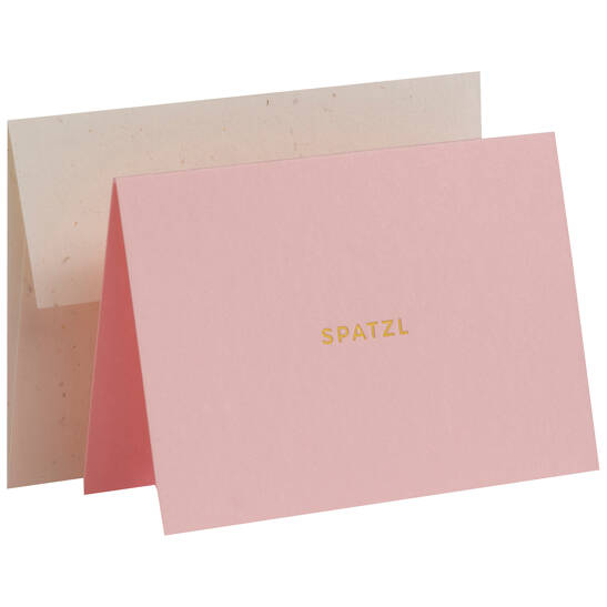 Karte Little Color Notes - Spatzl