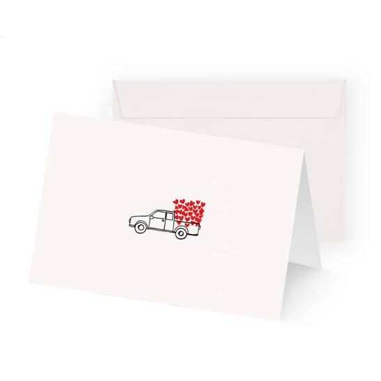 Karte Heart Delivery