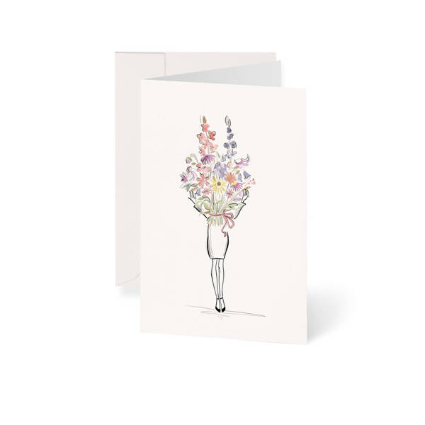 Karte Blumenstrauß