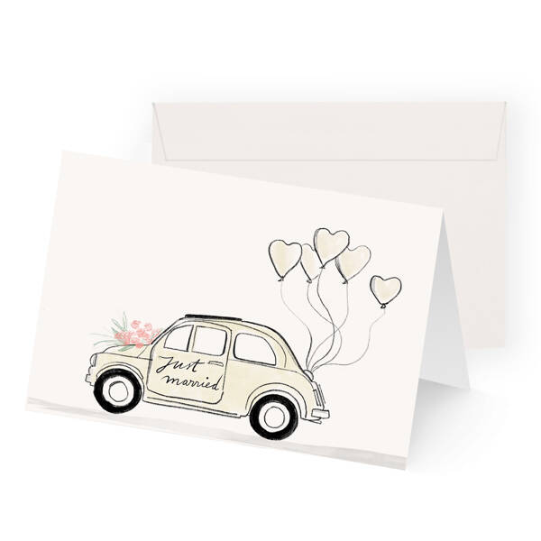 Karte Just Married