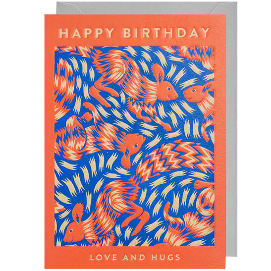 Karte Happy Birthday