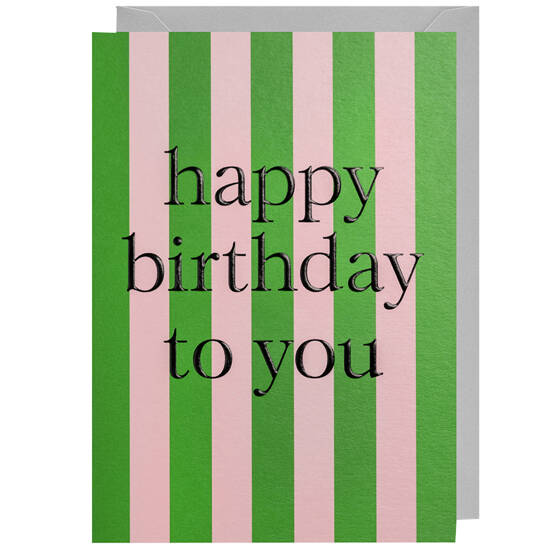 Karte Happy Birthday