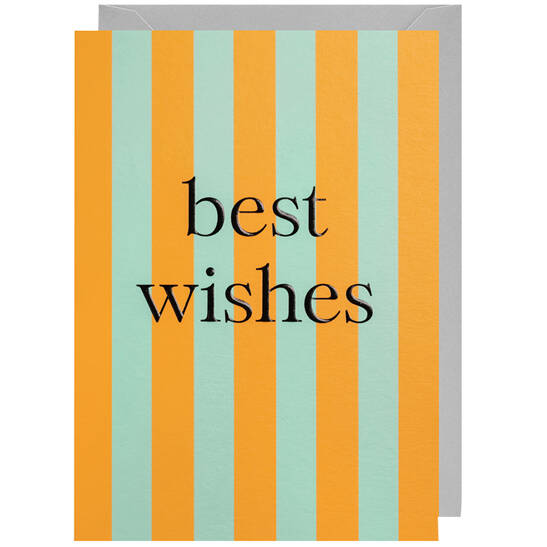 Karte Best Wishes