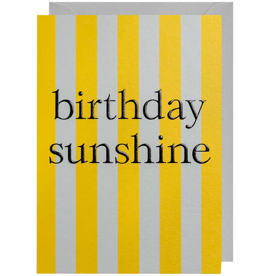 Karte Birthday Sunshine