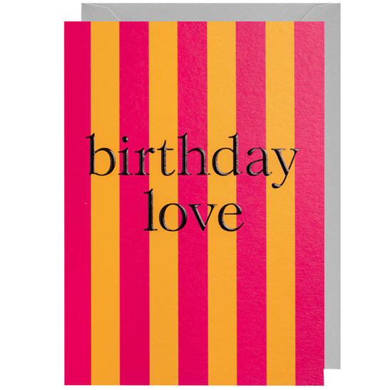 Karte Birthday Love