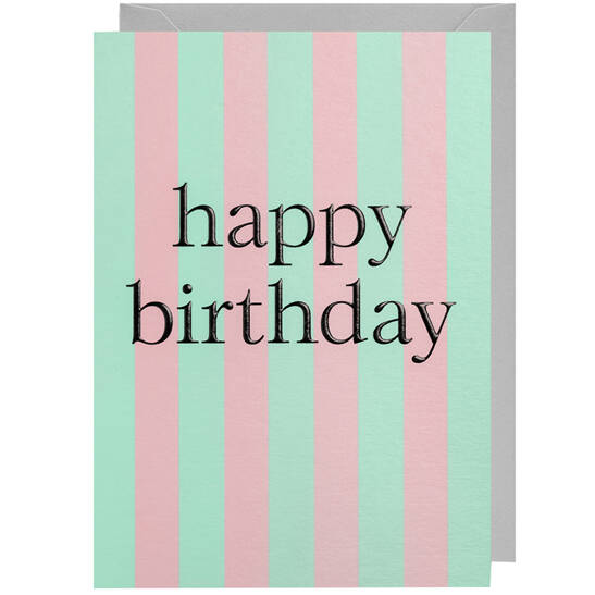 Karte Happy Birthday