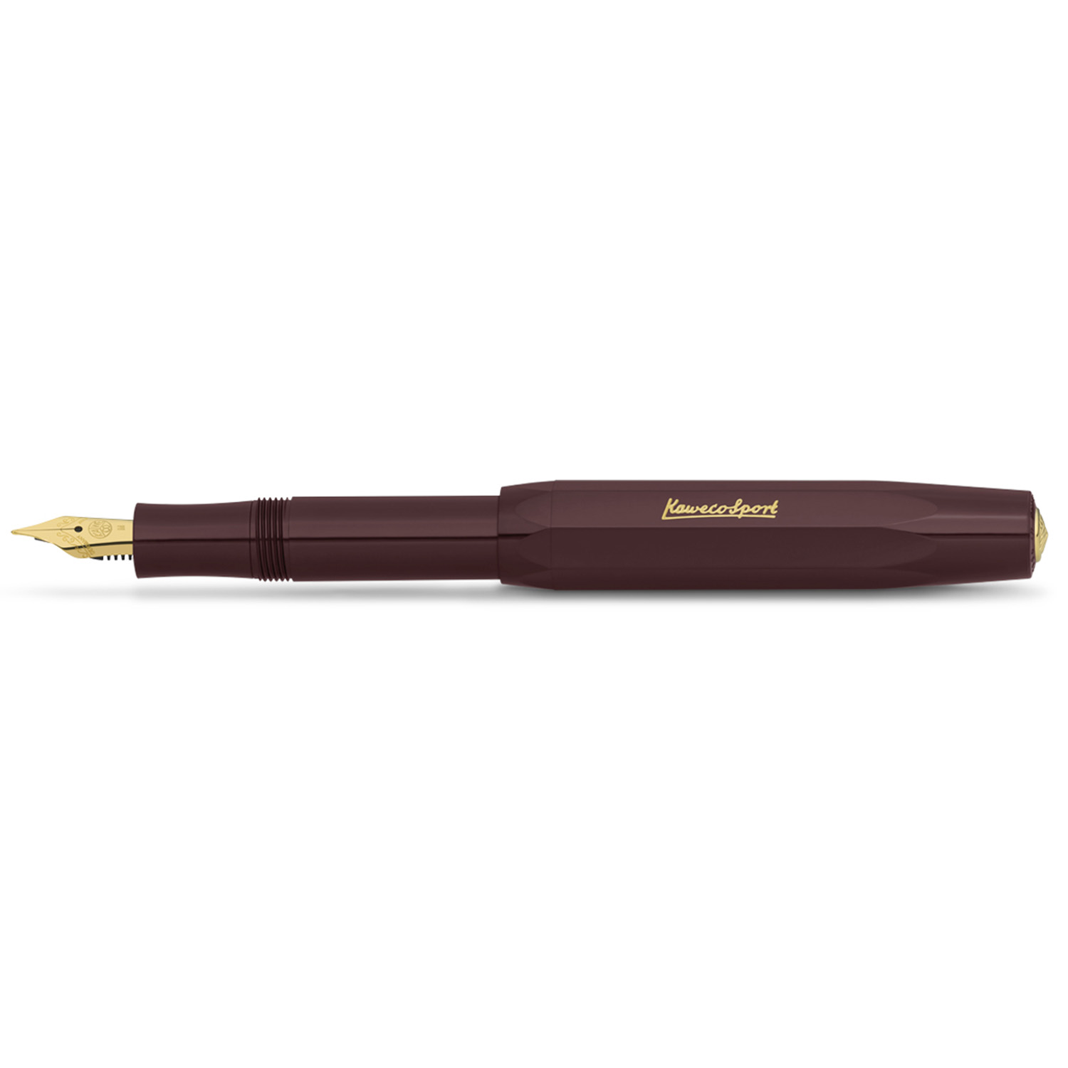 CLEO Classic Füllhalter | Schwarz Mit Goldfedern, 14K Goldfeder | Made In Germany