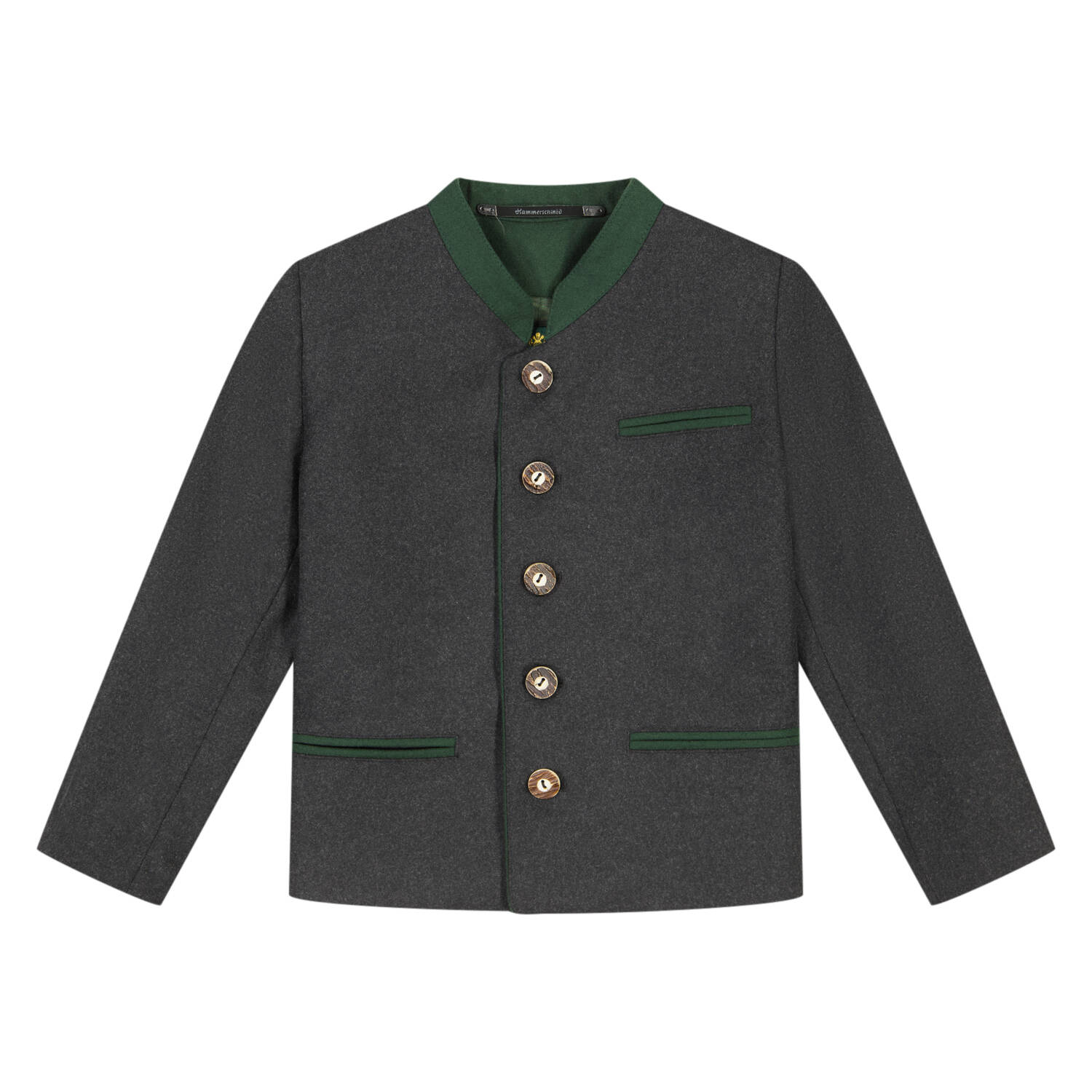 Hammerschmid Jungs Trachtenjanker Veit (grau | 104) Kinder, Kinder-Bekleidung, Kinder-Trachten, Jungen