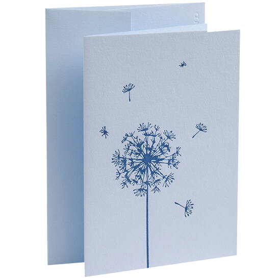 Grußkarte - Pusteblume