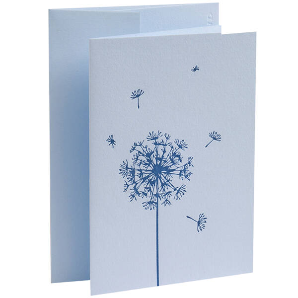 Grußkarte - Pusteblume