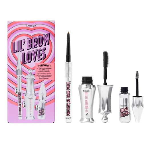Lil' Brow Loves - Augenbrauen Set aus Gimme Brow+, Precisely My Brow Pencil & 24-HR Brow Setter