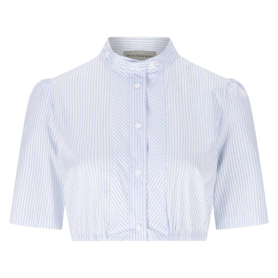 Dirndlbluse Streifen