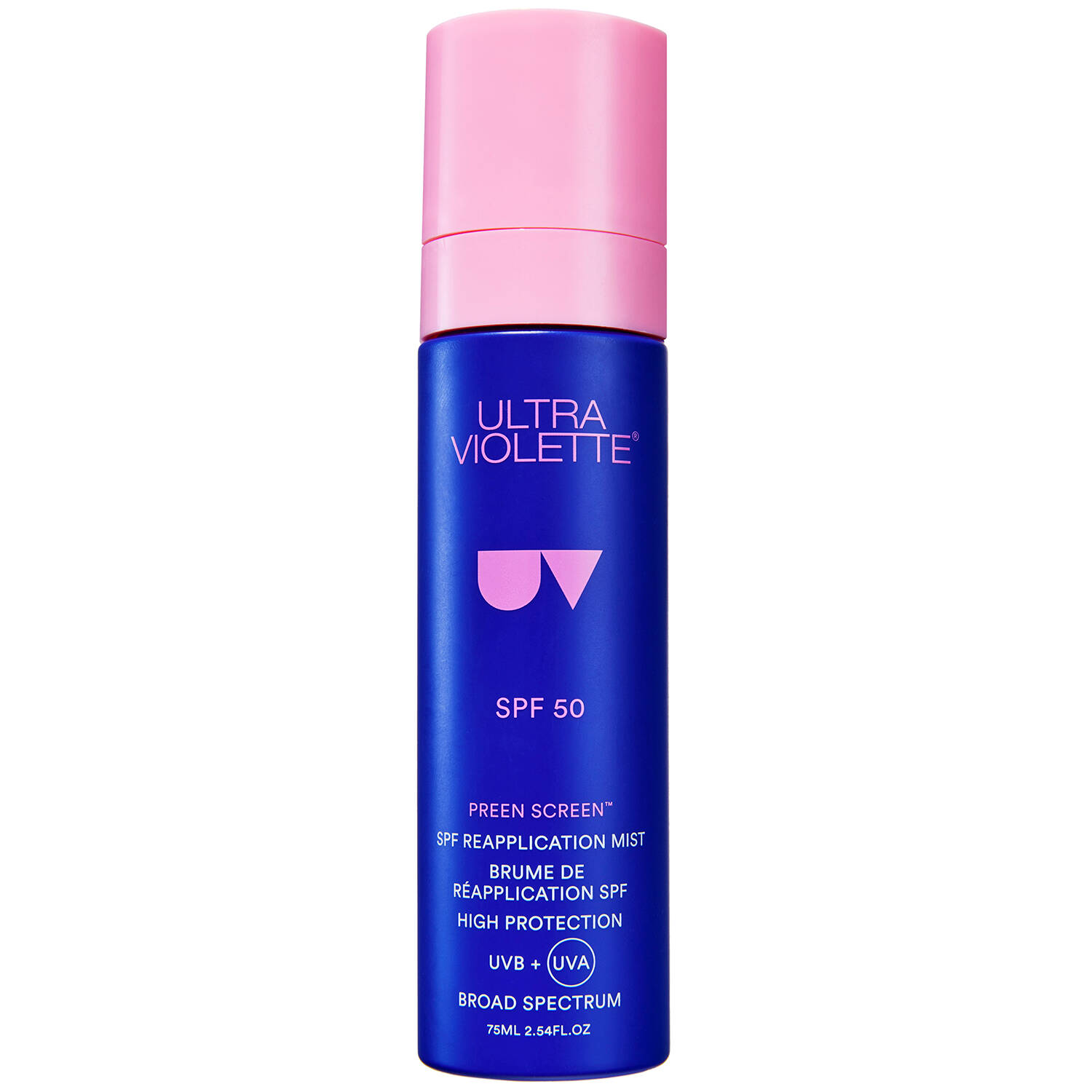 Ultra Violette Preen Screen SPF 50+ Reapplication Mist (weiss | 75 ml) Beauty, Gesicht, Sonnenpflege, Sonnenschutz